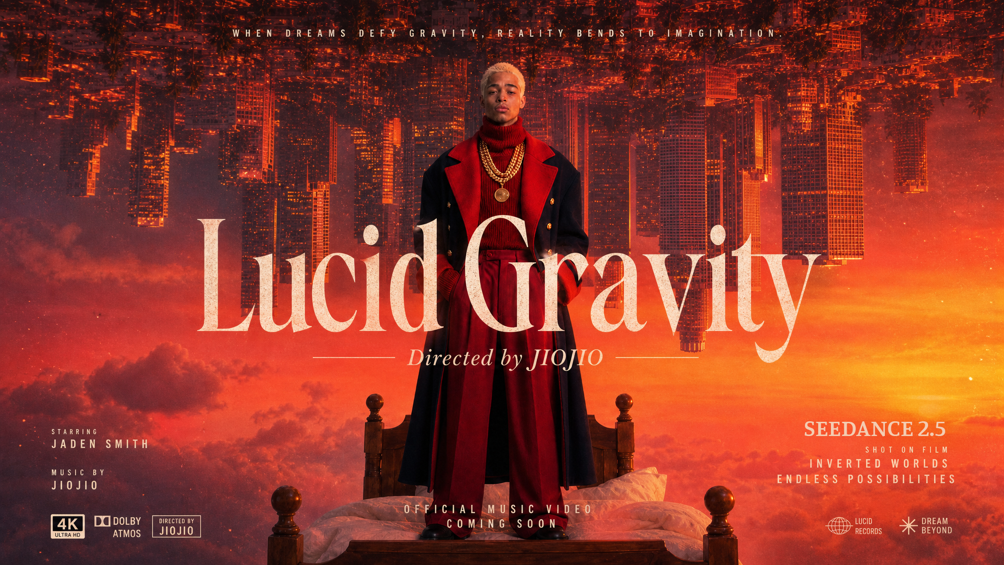 Seedance2.5直出《Lucid Gravity（清醒重力）》AIMV短片